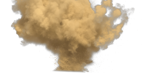 (4K) Desert Sandy Explosion 1