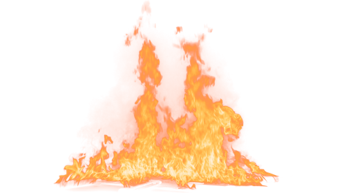 (4K) Loopable Ground Fire 45