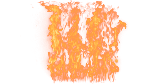 (4K) Loopable Wall Fire 17